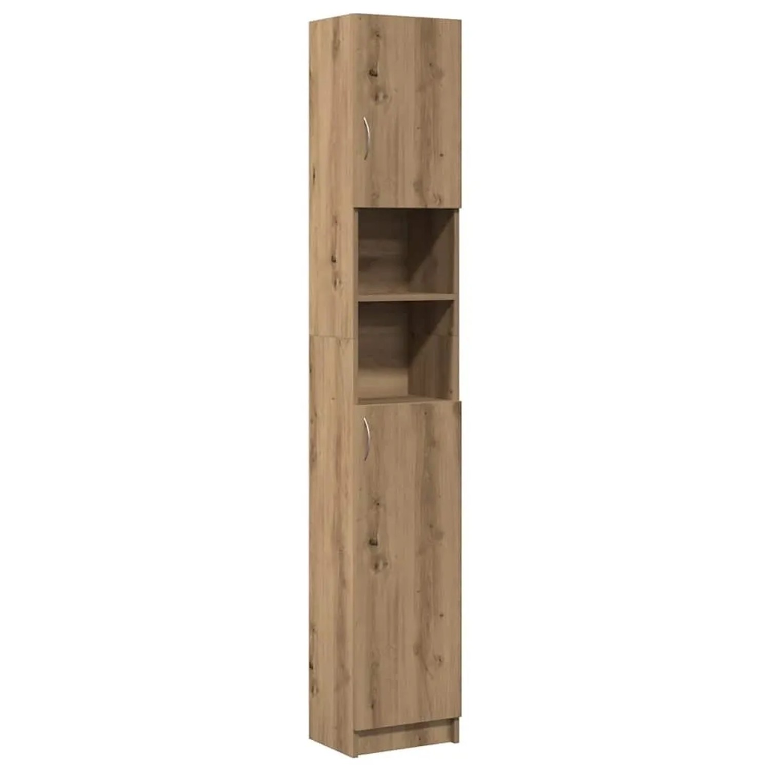 vidaXL Badezimmerschrank Artisan Oak 32x25,5x190 cm Holzwerkstoff 856049 günstig online kaufen
