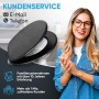 Sanilo WC-Sitz Black Wood mit Absenkautomatik. Toilettendeckel aus Holz.