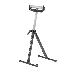 STAHLWERK Rollenbock, höhenverstellbarer Arbeitsbock mit Metallrolle, 60 kg Tragkraft.