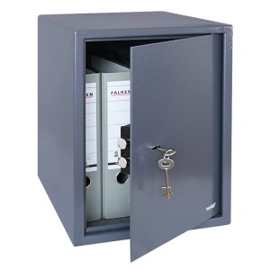 HMF 49208-11 Tresor Doppelbartschloss Möbeltresor 36 x 48 x 37 cm Anthrazit