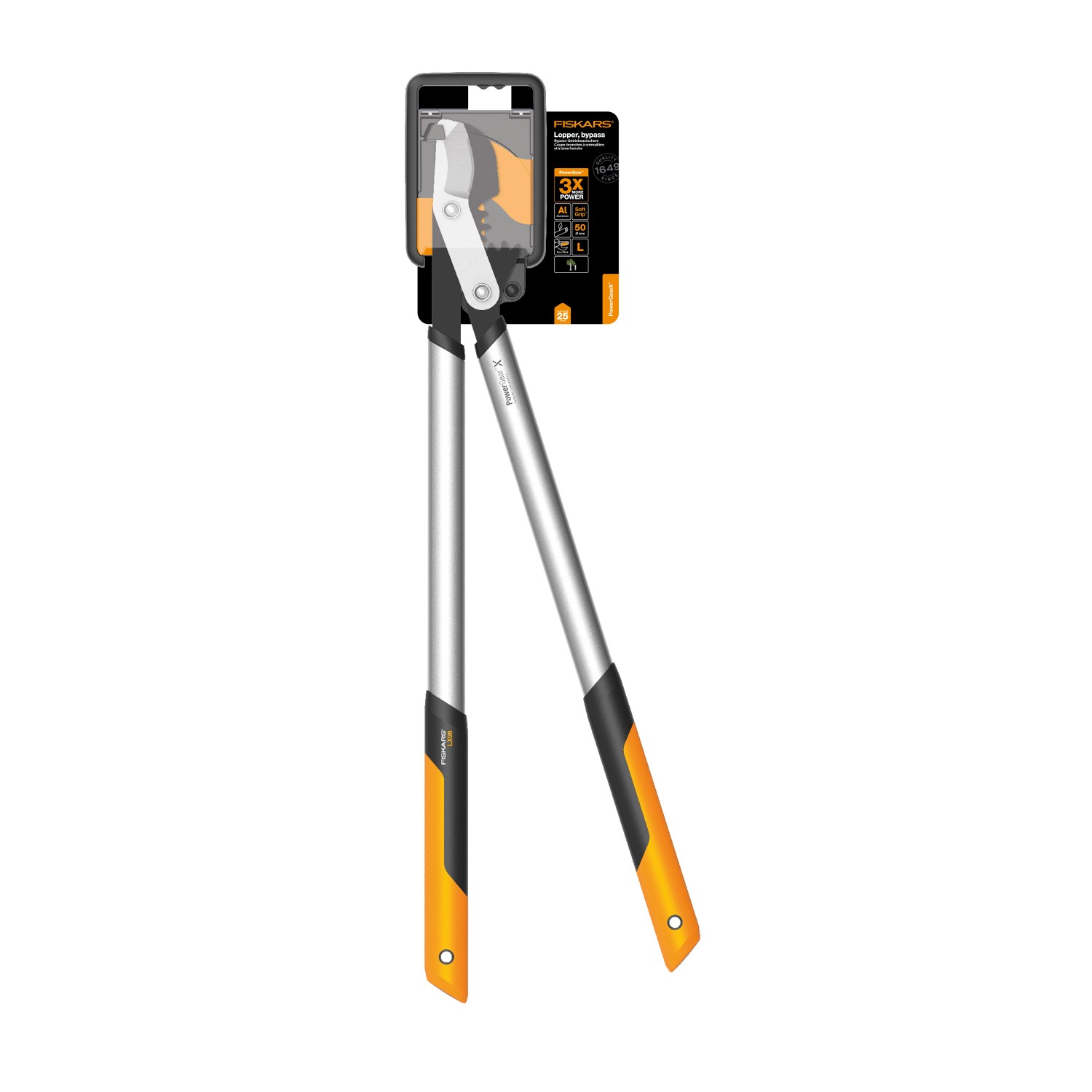 Fiskars Bypass-Getriebeastschere PowerGear LX98-L