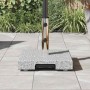 vidaXL Sonnenschirmständer Grau 41 x 41 x 37 cm Granit 42002808_4