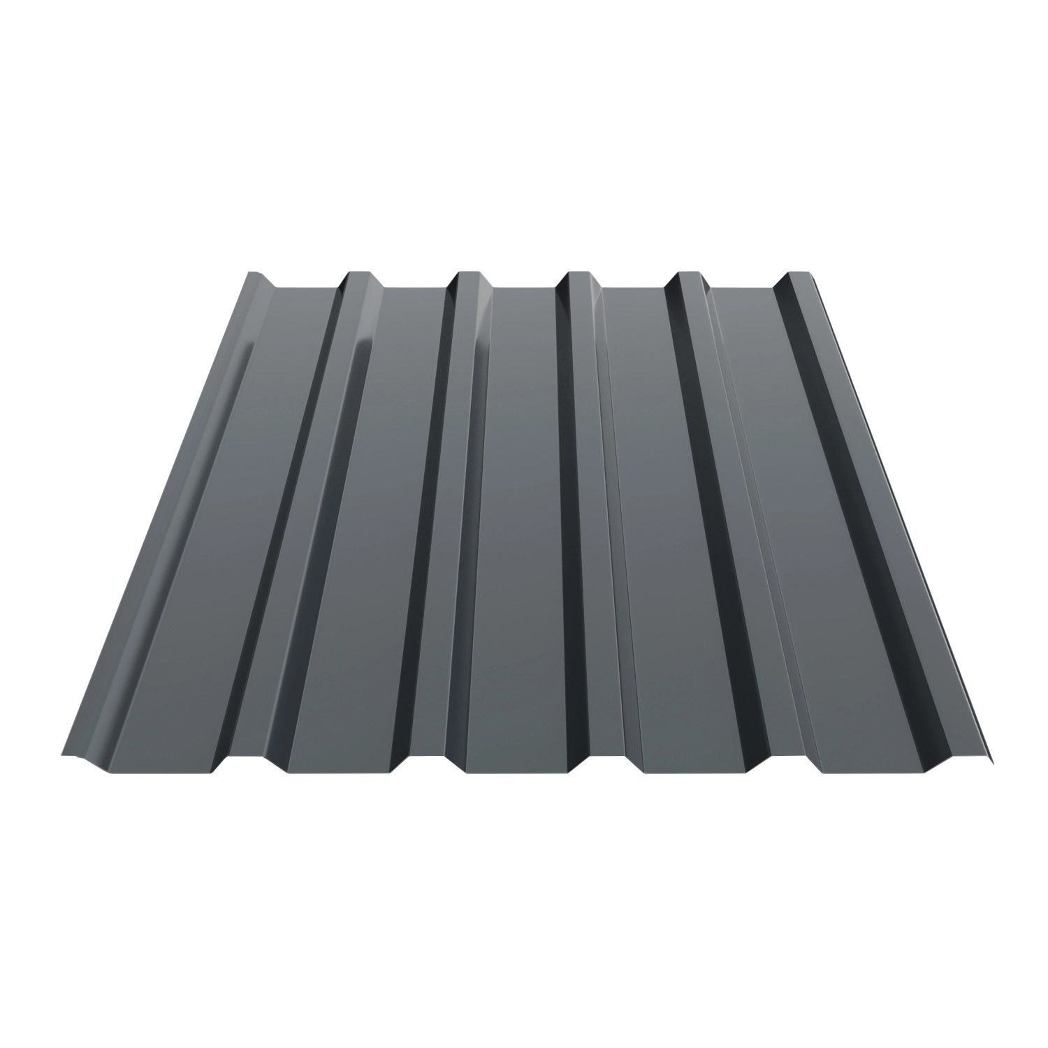 Smart Cover Solution Trapezblech TR35 Stahl 200 x 103,5 x 0,05 cm Anthrazit-Grau
