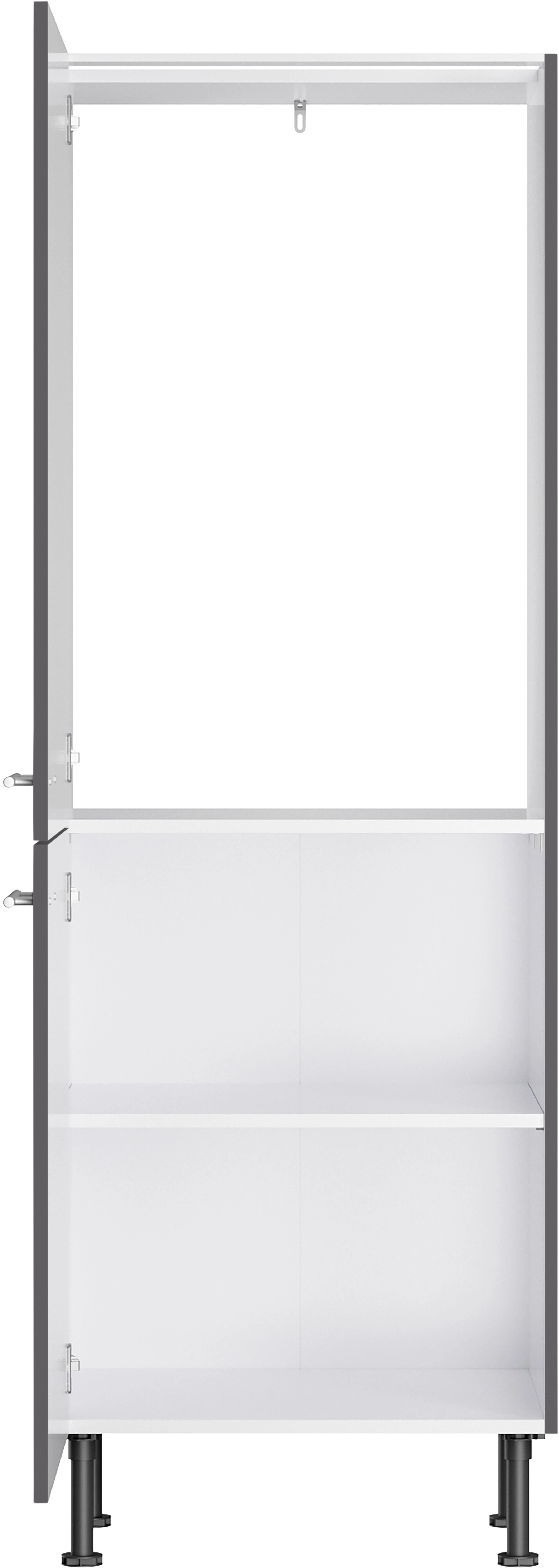 Optifit Ingvar420 cm Kühlschrank OBI kaufen für Anthrazit Midischrank 60 Matt bei