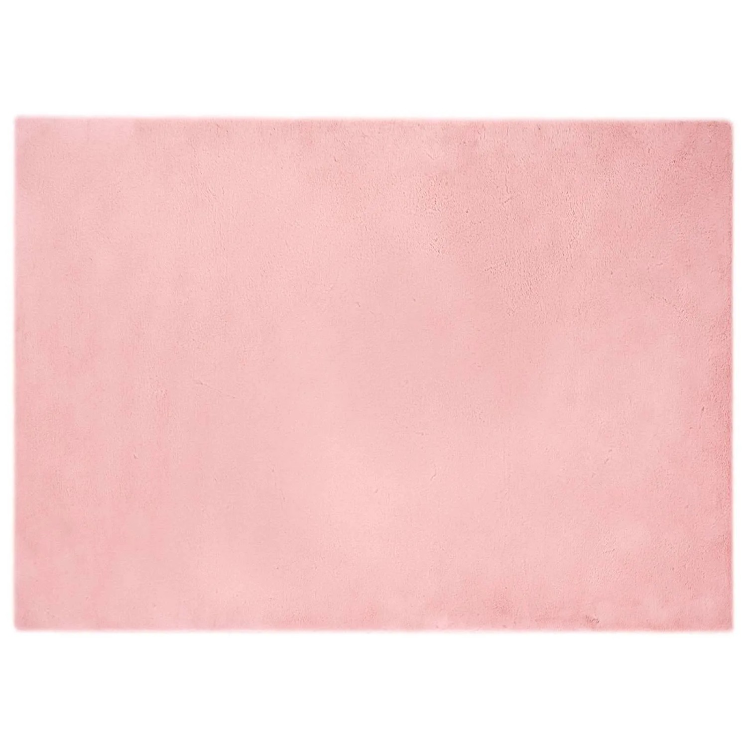 vidaXL Kunstfell Hasen Teppich Olite Rosa 200 x 280 cm Polyester 42021705 günstig online kaufen