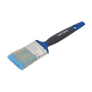 LUX Flachpinsel 50mm mit Soft Grip für Lacke, Universal Pinsel.