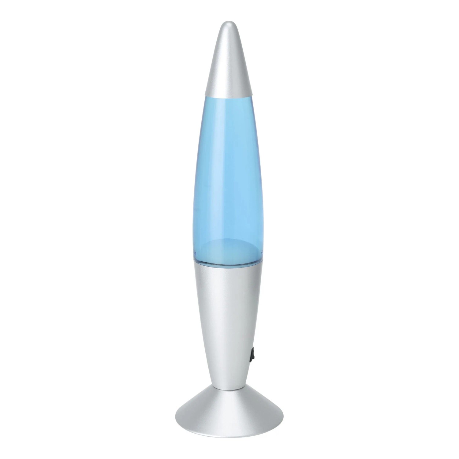 Eglo LED-Lavatischleuchte Silber/Blau/Weiß, Höhe 42cm