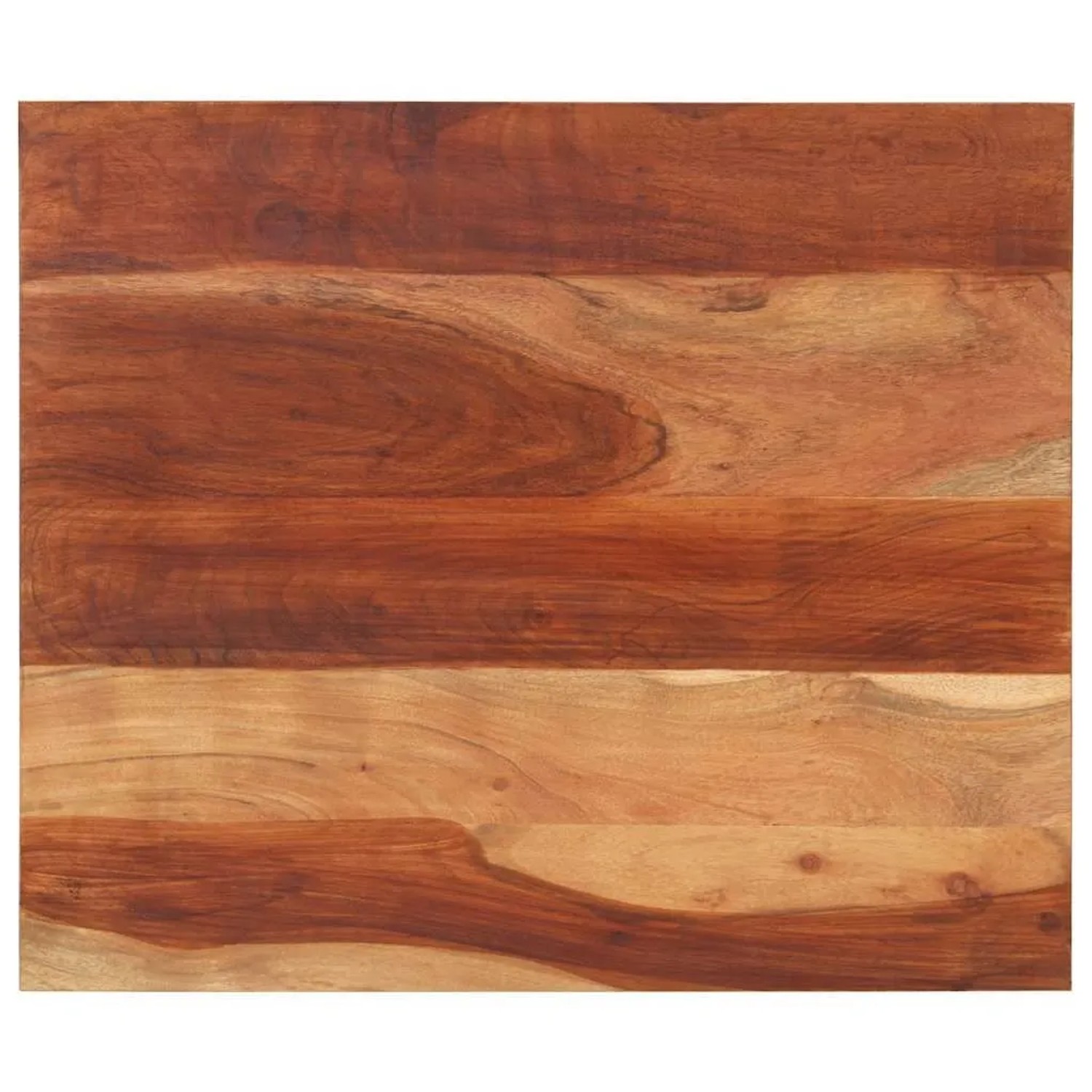 vidaXL Tischplatte Massivholz Akazie 15-16 mm 60x70 cm 285978