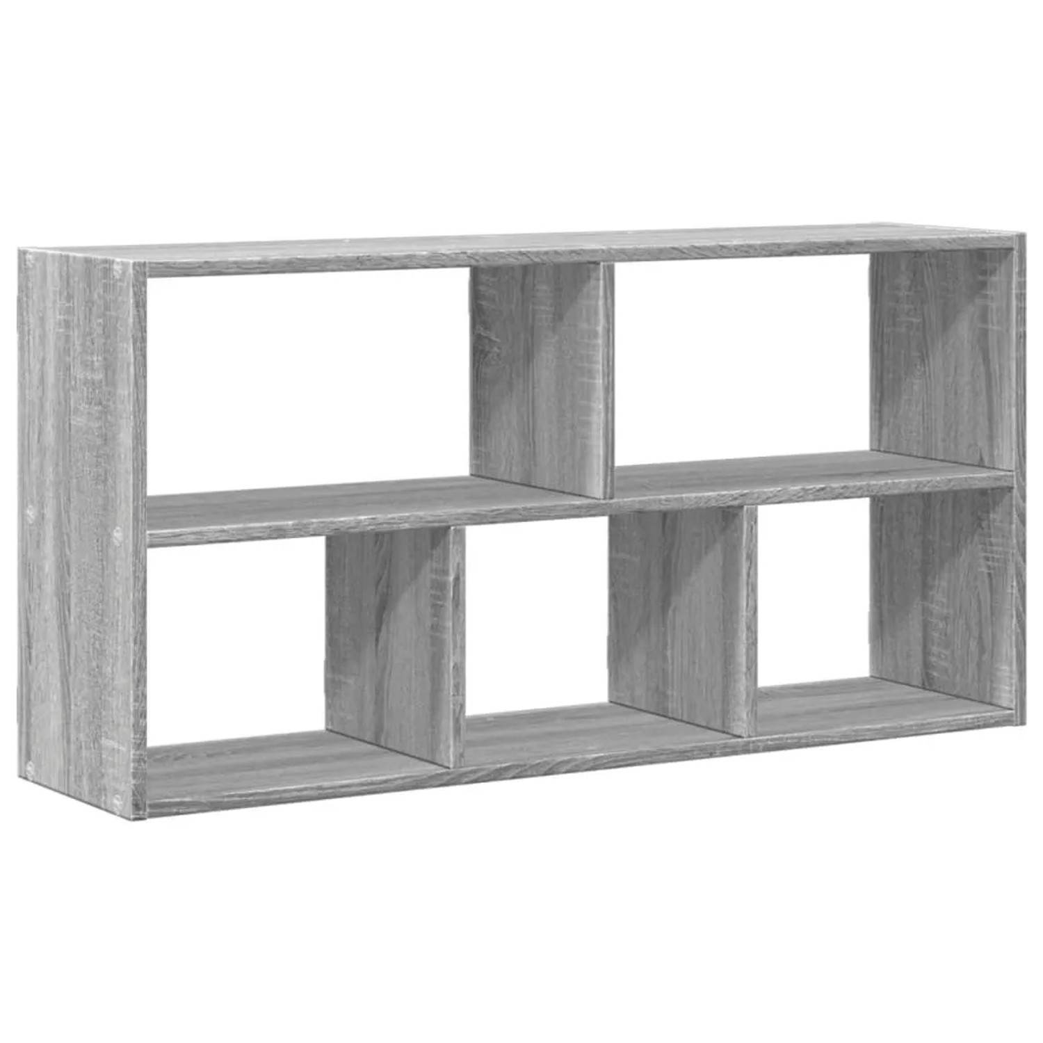vidaXL Wandregal Grau Sonoma 100x25x50 cm Holzwerkstoff 853277