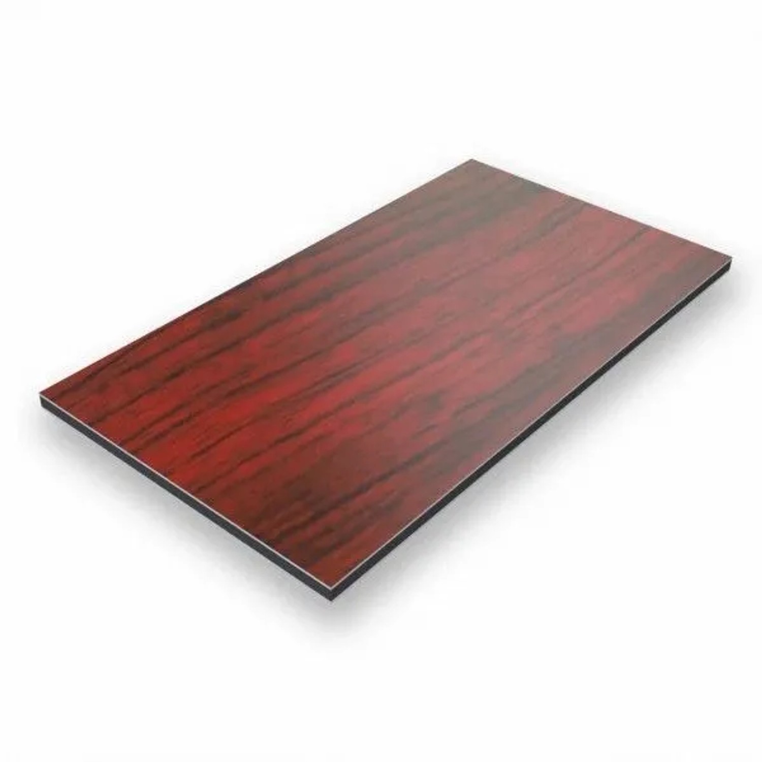 Aluverbund24 Aluverbund-Fassadenplatte Mahagoni/87400-4mm/0,5mm 1250x3200mm