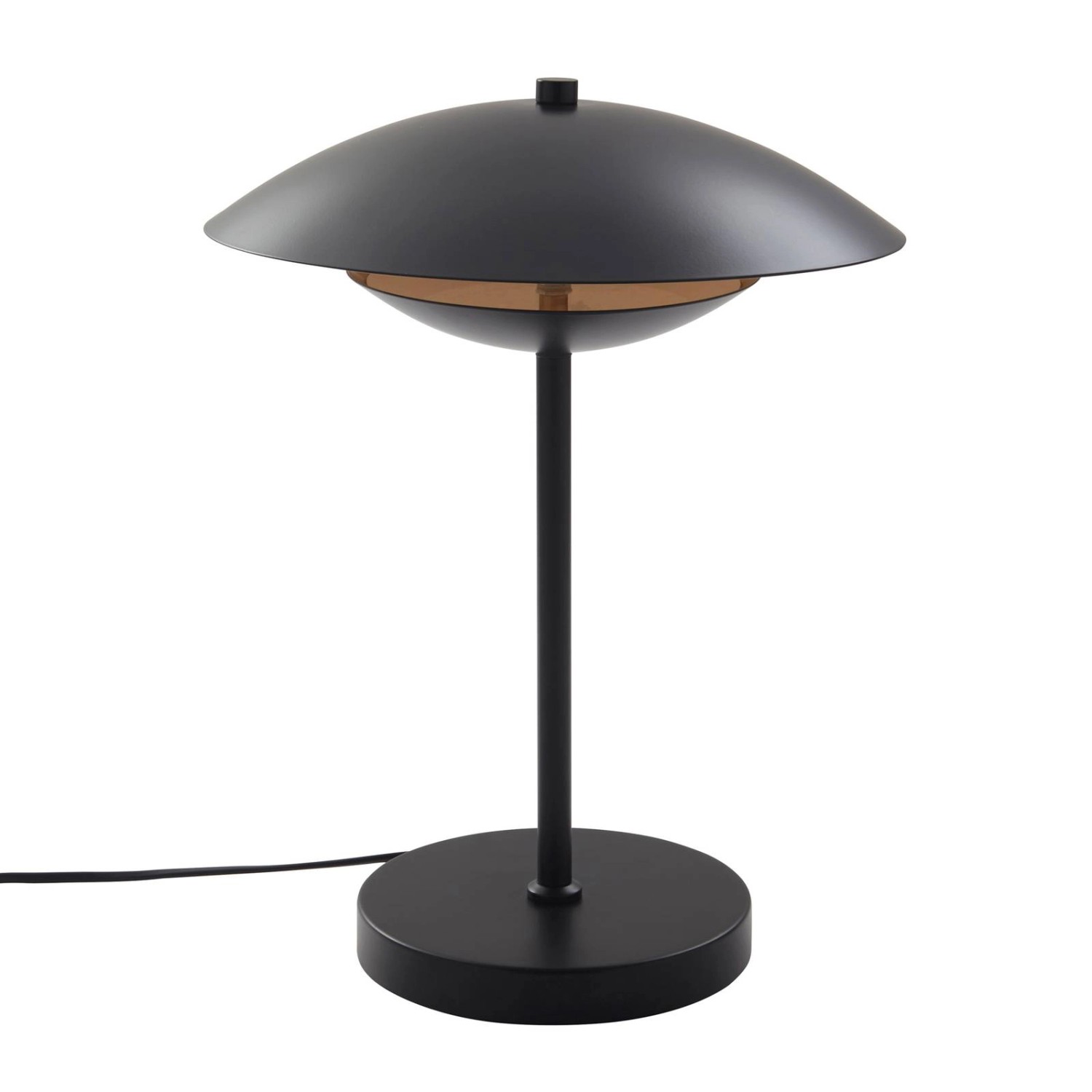 Lindby LED Tischlampe Tiama 10012959 Modern in Schwarz aus Metall 1-flammig günstig online kaufen