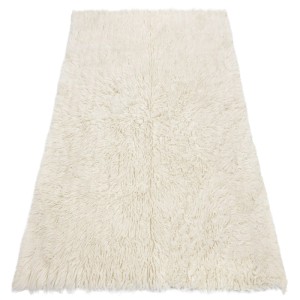 RugsX Flokati Wolle  Beige 300cm 400cm