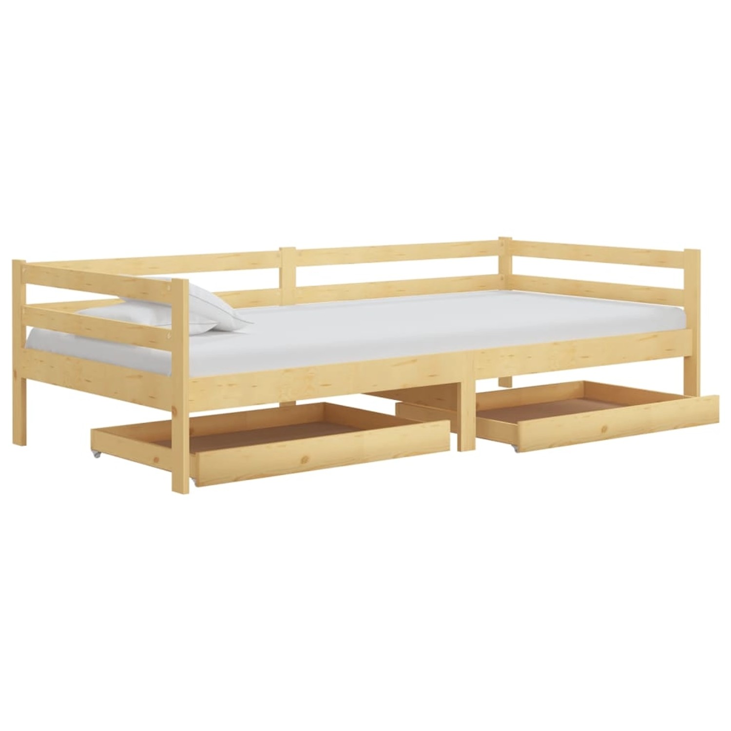 vidaXL Tagesbett mit Schubladen 90x200 cm Massivholz Kiefer832093 günstig online kaufen