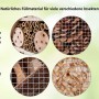 Natürliches Füllmaterial für Insektenhotel: Bambus, Holz, Zapfen, Holzspäne. Niströhren für Wildbienen & Insekten.