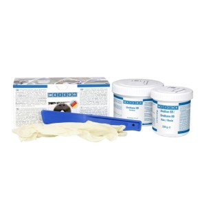 WEICON Urethan 80, 500g, 2-Komponenten Polyurethan-Klebstoff mit Zubehör.