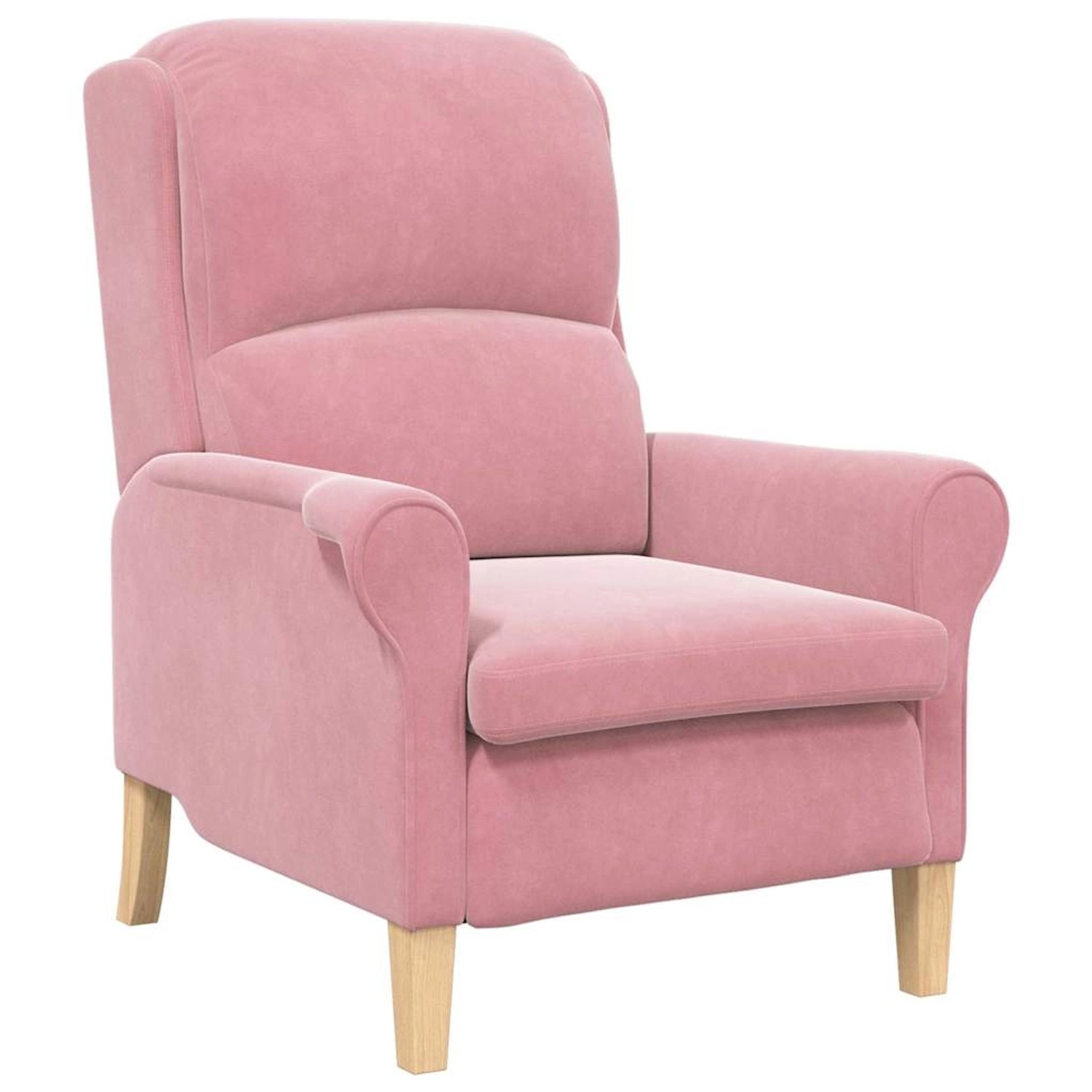 vidaXL Sessel Rosa 76 x 94 x 102 cm Samt 42009861 günstig online kaufen