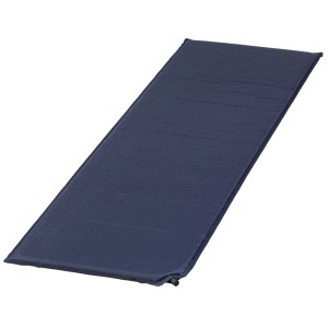 Selbstaufblasende Trekkingmatratze, 185x51x3cm, blau, für Camping & Outdoor.