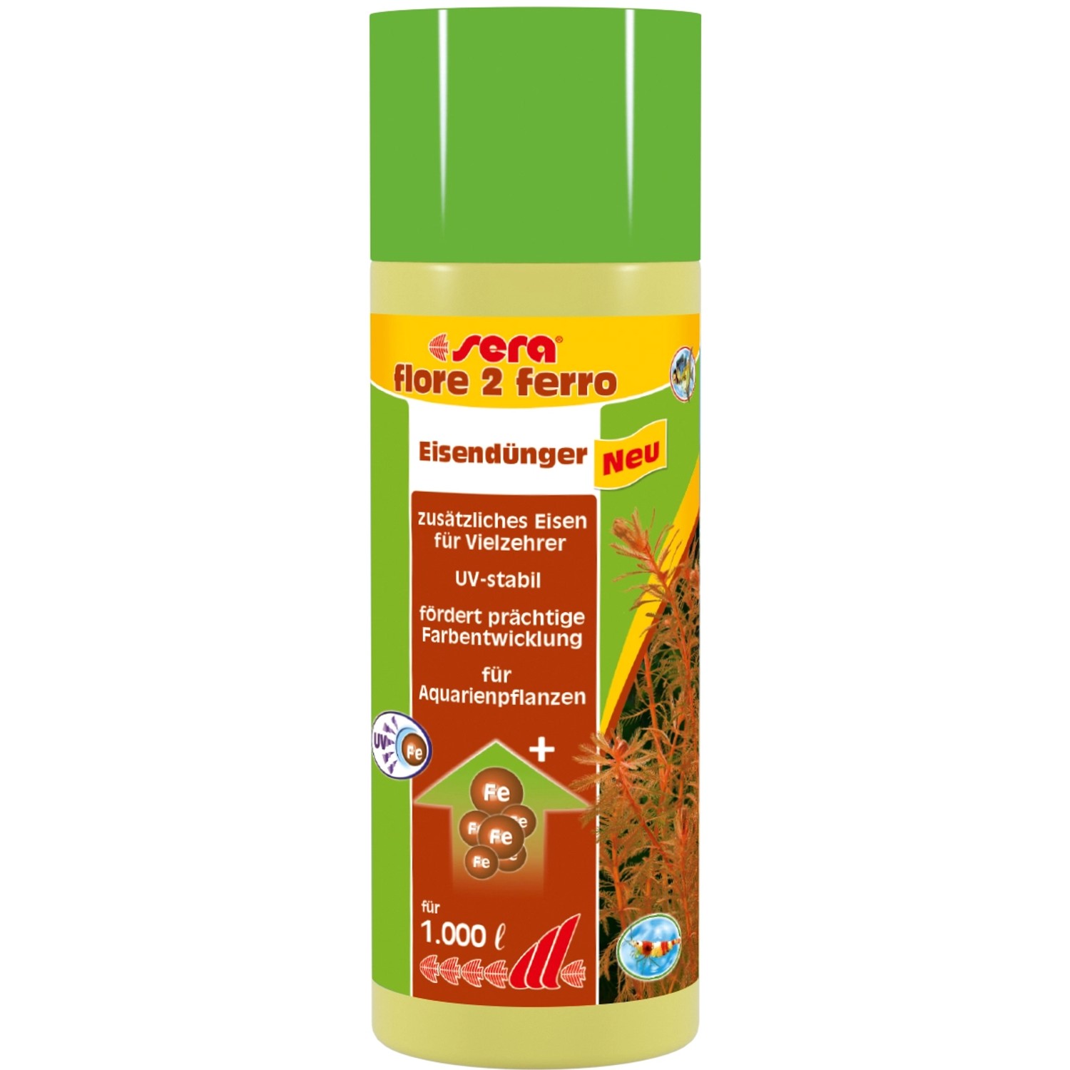 Sera Systemdünger Flore 2 Ferro 250 ml günstig online kaufen