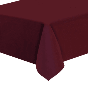 Sensalux Vlies-Tischdecke, 1x2,5 m, Bordeauxrot. Abwaschbare Tischdeko für Tisch und Tafel.