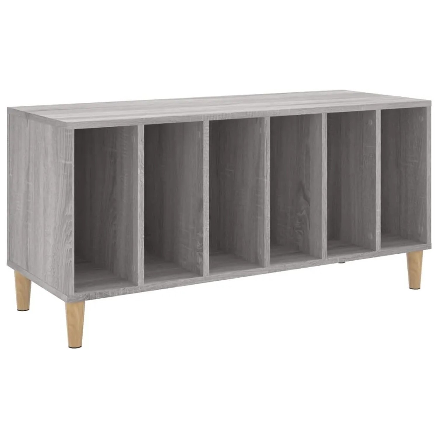 vidaXL Plattenschrank Grau Sonoma-Eiche 100x38x48 cm Holzwerkstoff 831979