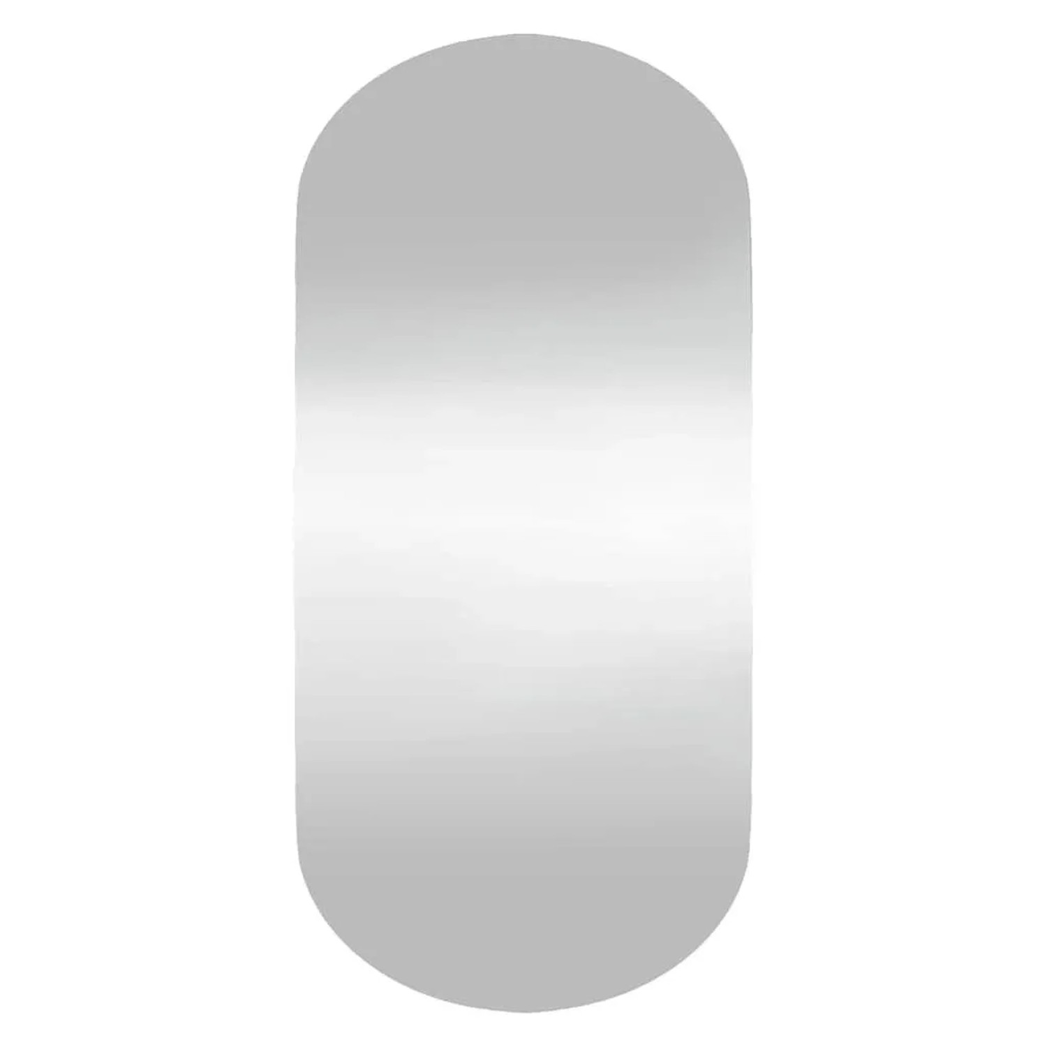 vidaXL Wandspiegel 45x100 cm Glas Oval 350458