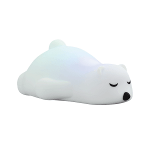 X4-Life LED-Nachtlicht Eisbär, 15,9 cm, warmweiß & RGB, für Kinderzimmer.