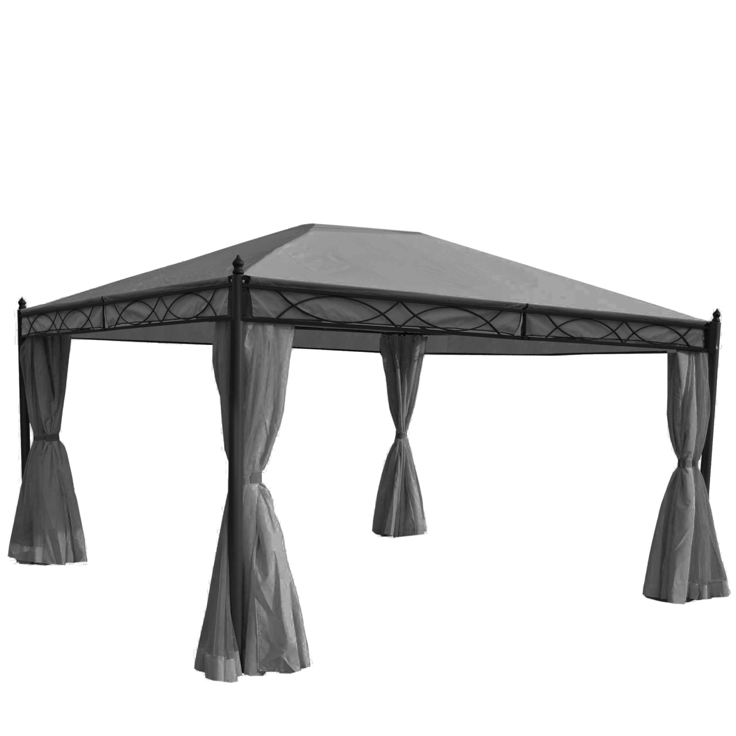 MCW Pergola Calpe Grau 4x3m kaufen bei OBI