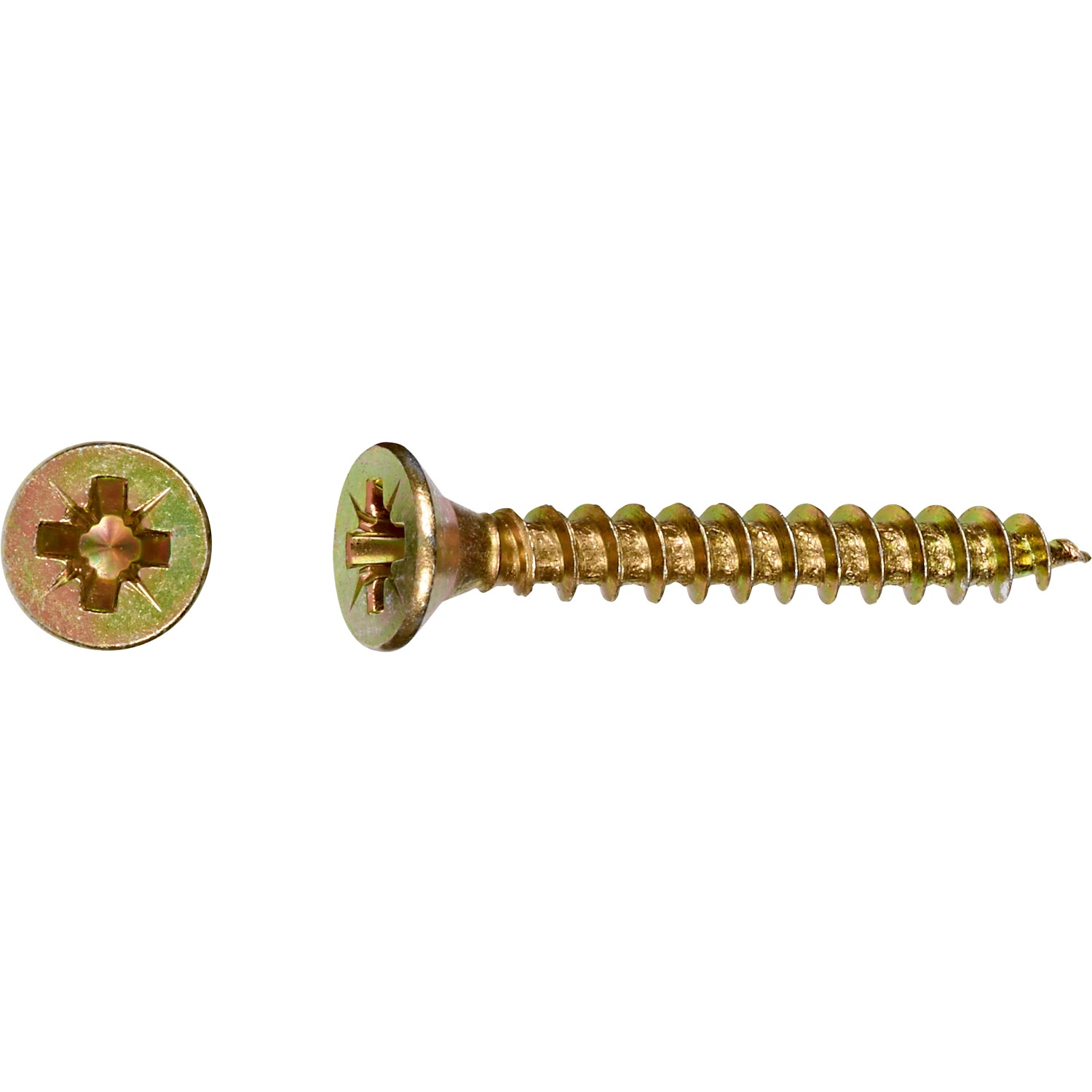 Senkkopf Universalschraube PZ-Antrieb Ø 4 mm x 30 mm 25 Stück