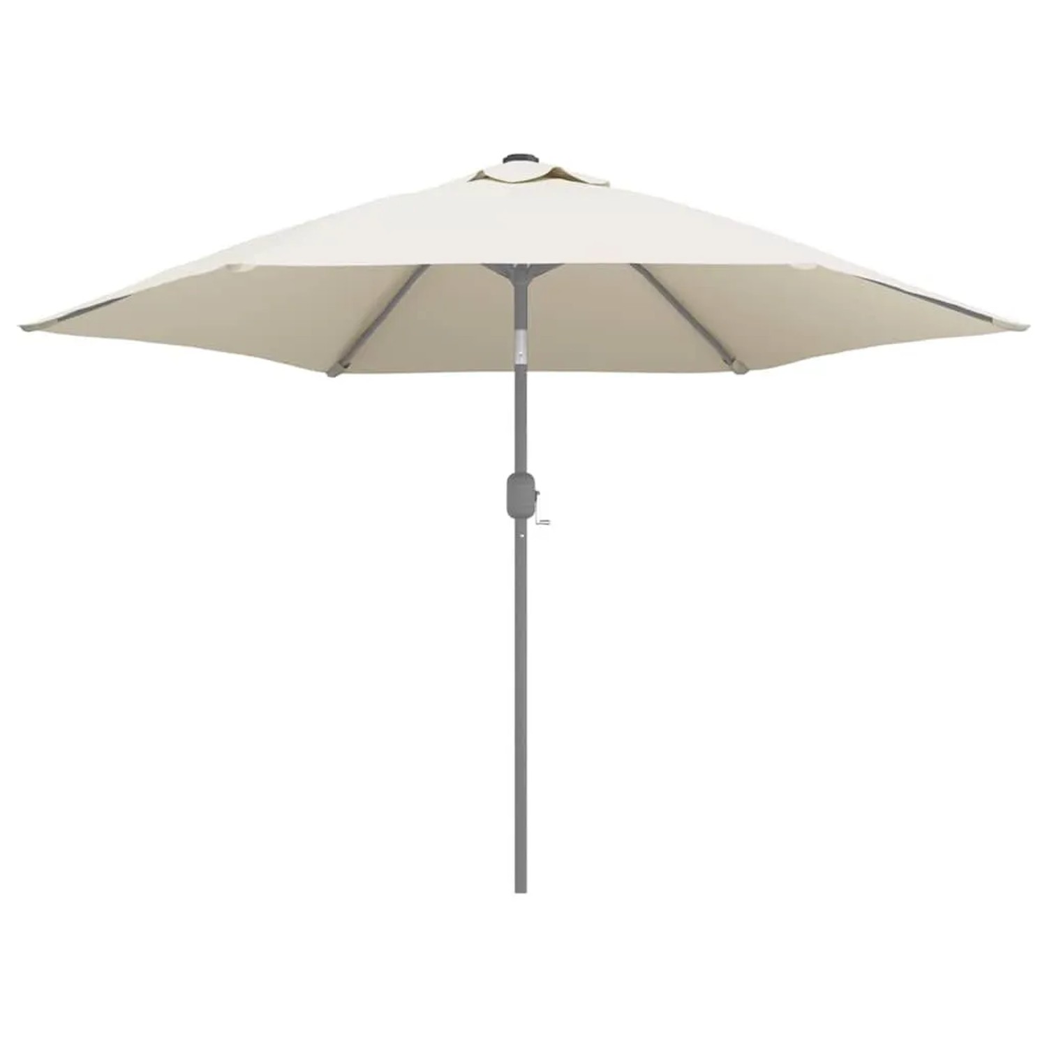 vidaXL Ersatzbezug für Sonnenschirm, sandweiß, 300 cm Durchmesser. Polyesterstoff.