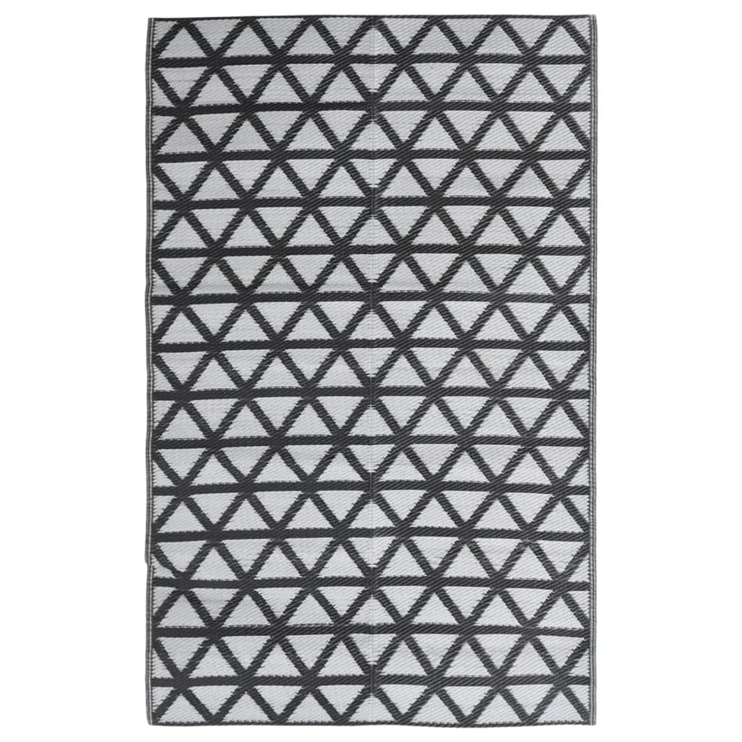 Vidaxl Outdoor-teppich Schwarz 140x200 Cm Pp günstig online kaufen