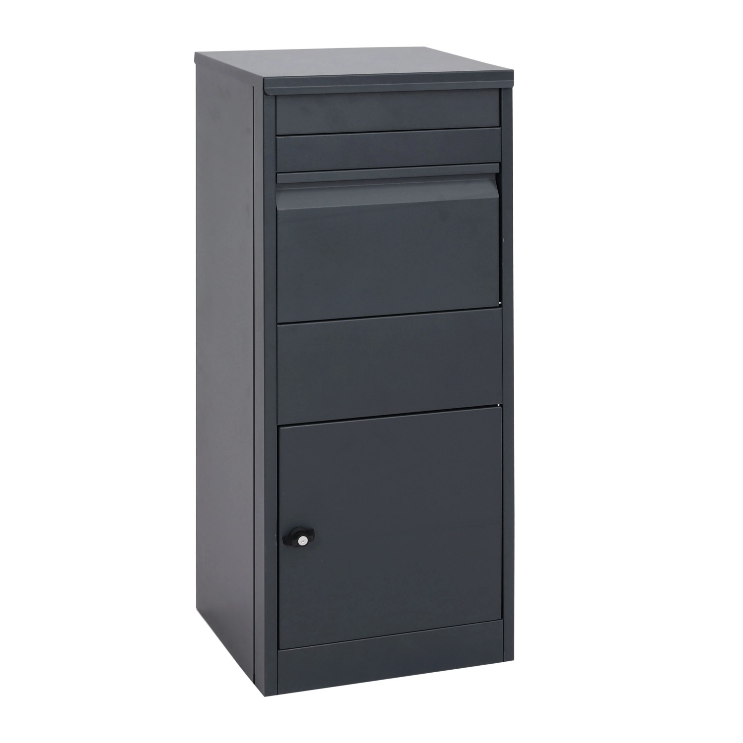 PROREGAL Paketkasten HxBxT 102x41x38cm Paketbox Standbriefkasten Briefkaste günstig online kaufen