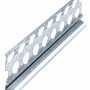 Sockelputzprofil, 14 mm x 2500 mm, zur Abgrenzung von Putzflächen im Sockelbereich.