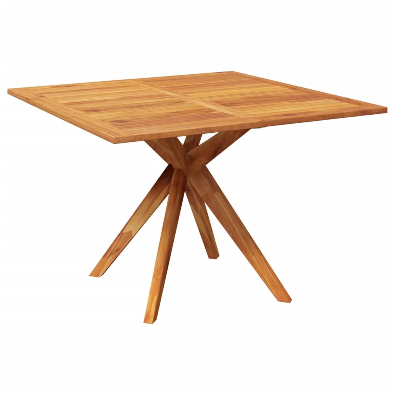 vidaXL Gartentisch 110x110x75 cm Massivholz Akazie 316257 günstig online kaufen