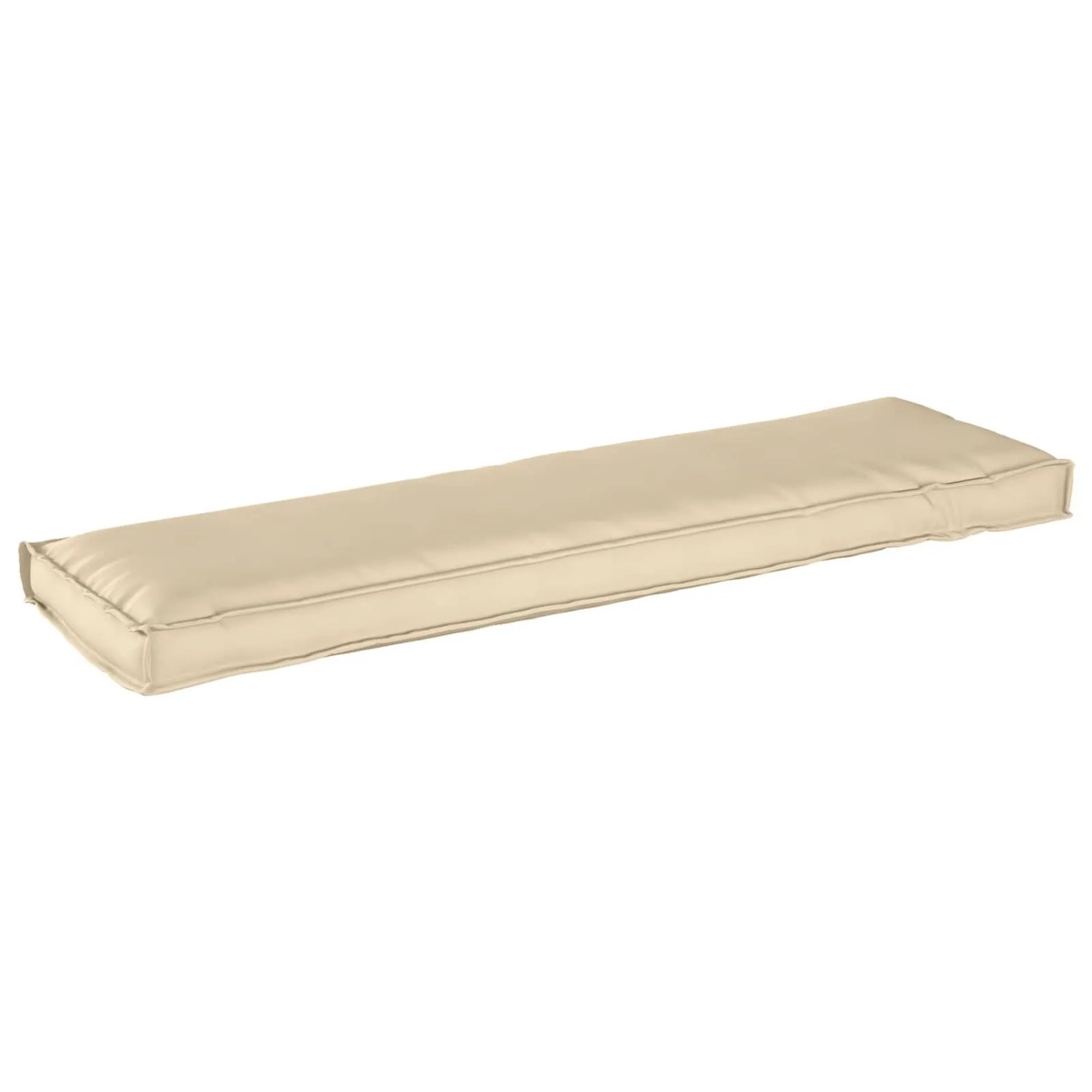 vidaXL Kissen Beige 140 x 40 x 8 cm Oxford-Stoff 42001651