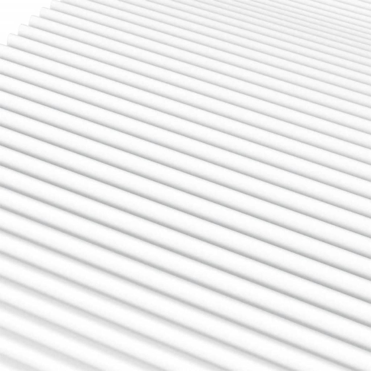 Detailansicht Lattenrost für vidaXL Tagesbett mit Matratze, creme, 90x200 cm.