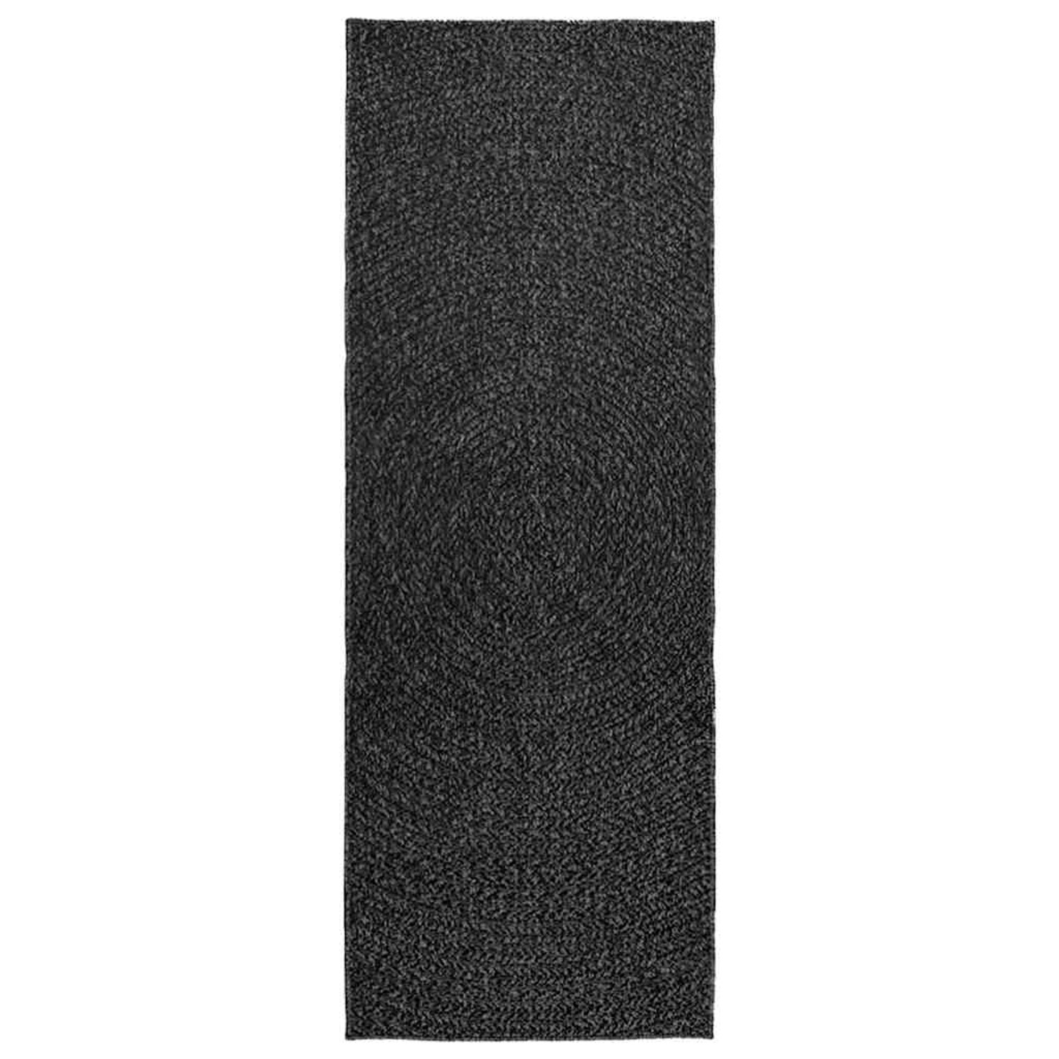 vidaXL Teppich Zizur Anthrazit 80x200 Cm Juteoptik Indoor Und Outdoor 22327 günstig online kaufen