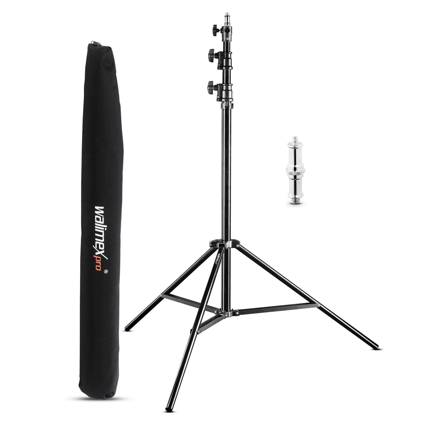 Walimex Pro Air 290 Deluxe Lampenstativ 290Cm Lichtstativ Blitzstativ Fotostudio