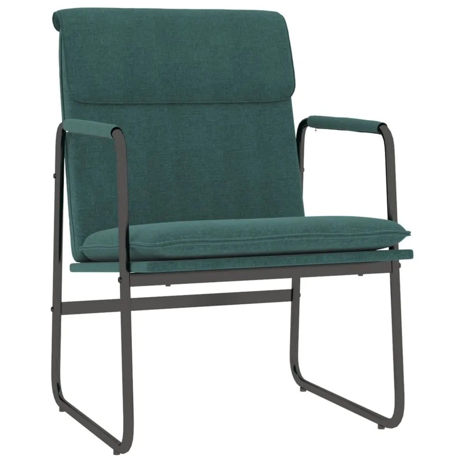 vidaXL Loungesessel Dunkelgrün 55x64x80 cm Stoff 351346