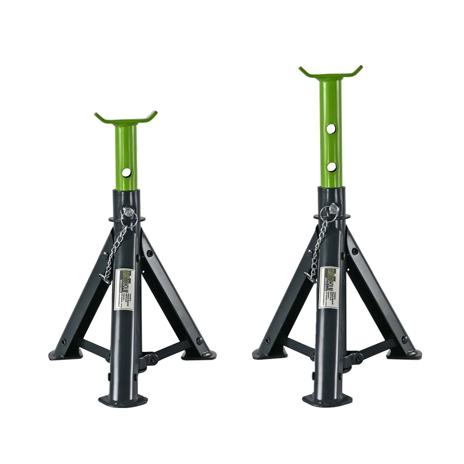 TRUTZHOLM Unterstellbock 2 Stück 2 Tonnen Traglast Pro Stütze Höhe Von 245 Bis 370 mm Faltbar