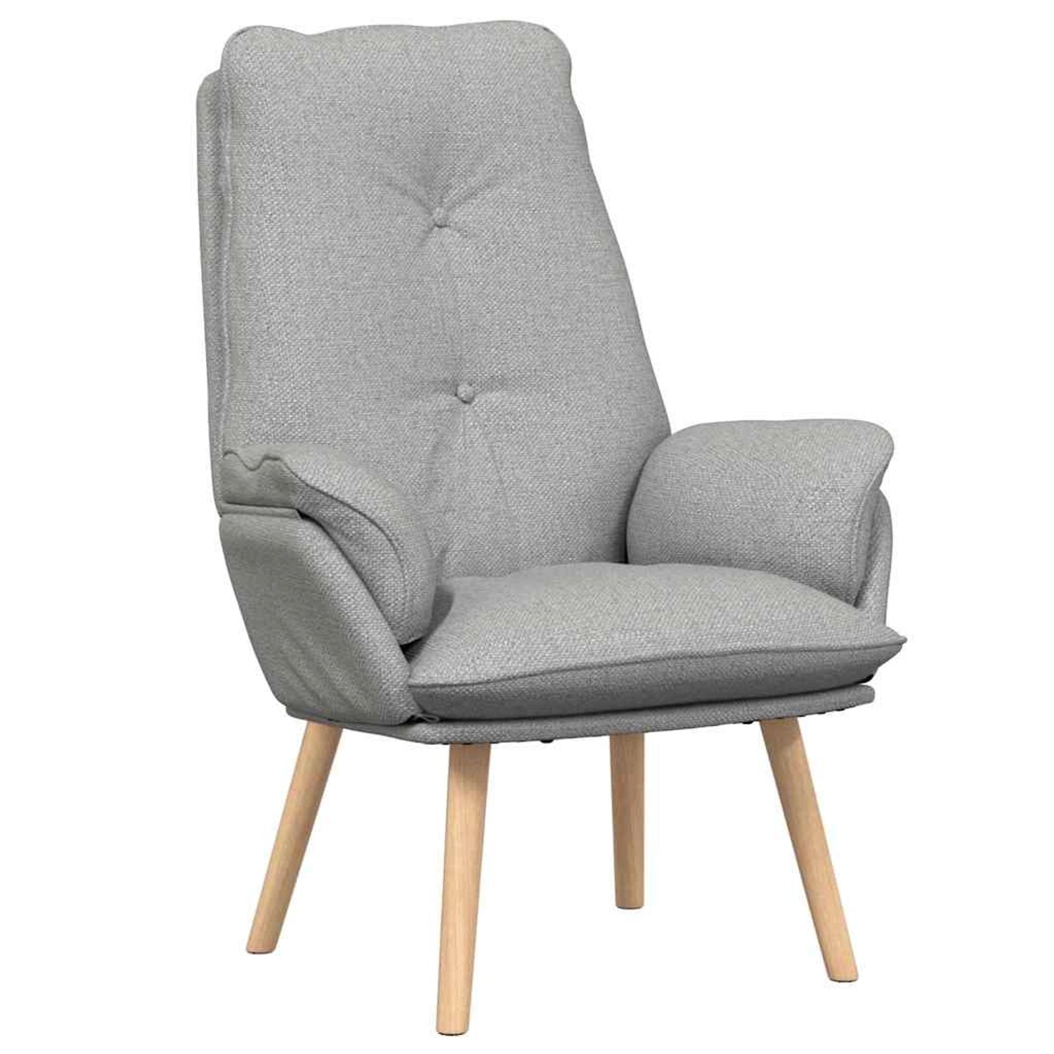 vidaXL Relaxsessel Wolken-Grau 69 x 74 x 93 cm Stoff 42001858 günstig online kaufen