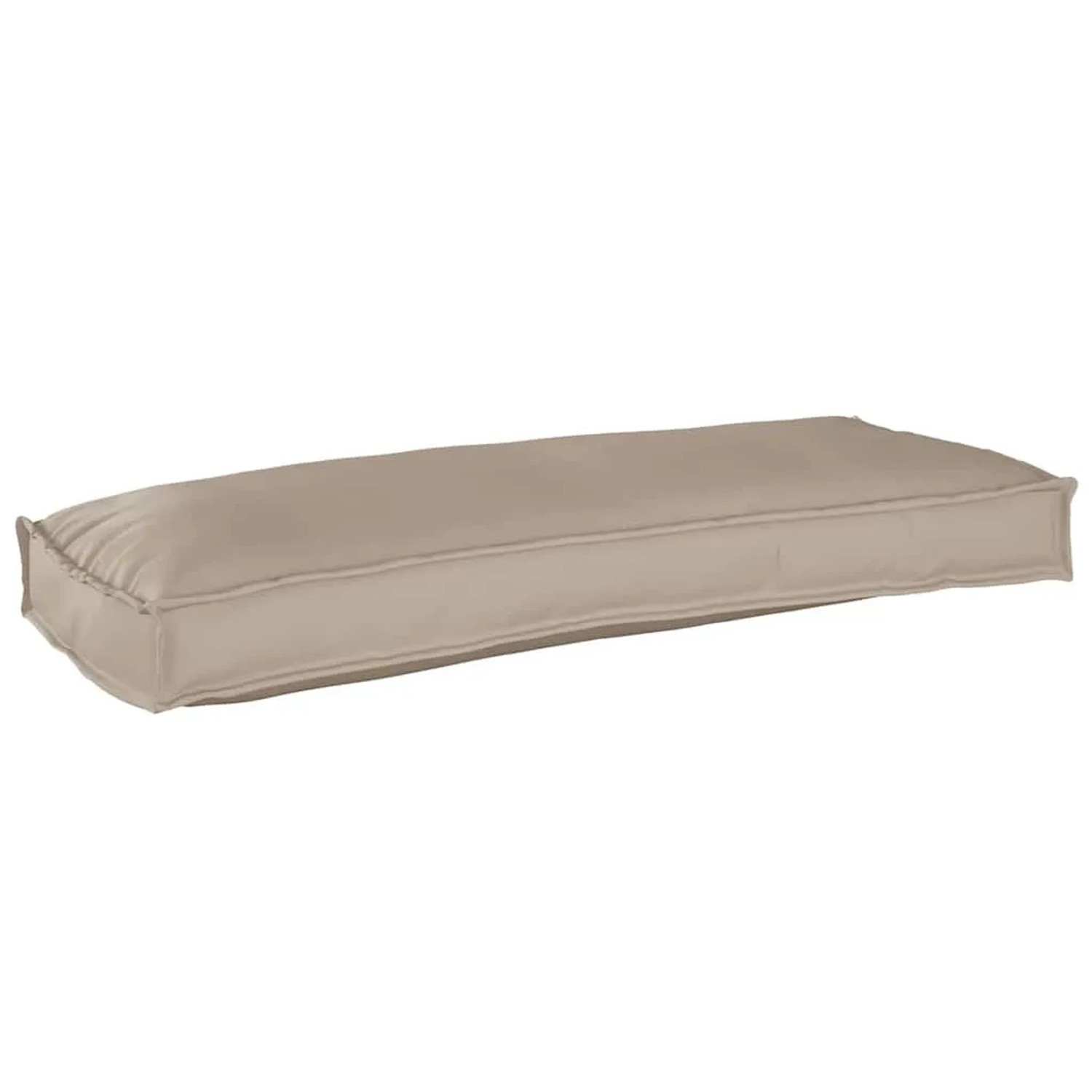 vidaXL Kissen Taupe 100 x 40 x 8 cm Oxford-Stoff 42001623