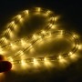 Costway Lichterschlauch Außen Lichtschlauch & 720 LEDs Warmweiß 20M_5