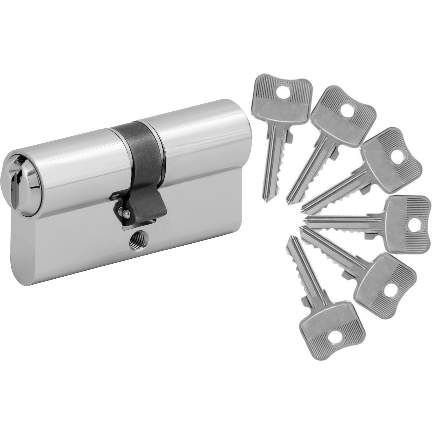 Splendoor Haustür Zylinder mit 7 Schlüsseln für erhöhte Sicherheit.