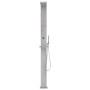 vidaXL Gartendusche Edelstahl Quadratisch 48200_5