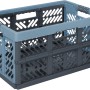 Keeeper Klappbox Ben Nordic Blue, 45 l, faltbare Aufbewahrungsbox mit Griffen.