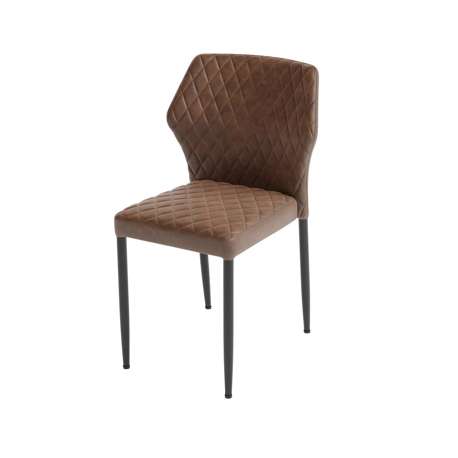 VEBA Stapelstuhl Louis Stahl Cognac