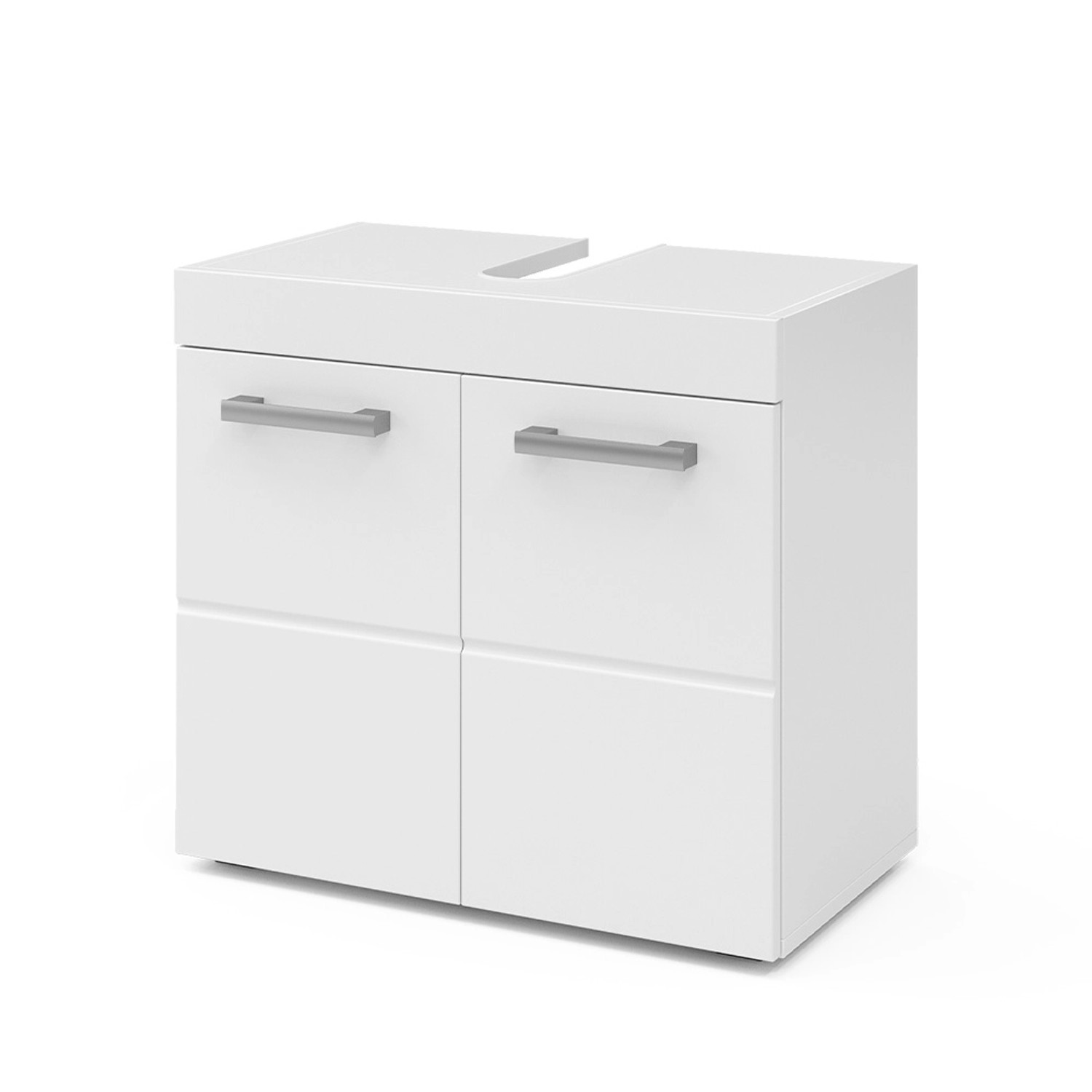 Vicco Waschbeckenunterschrank Luna Weiß 60 x 56 cm