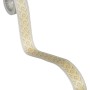 A.S. Création selbstklebende Borte mit Muster in Gold und Silber, 5 m x 4 cm.