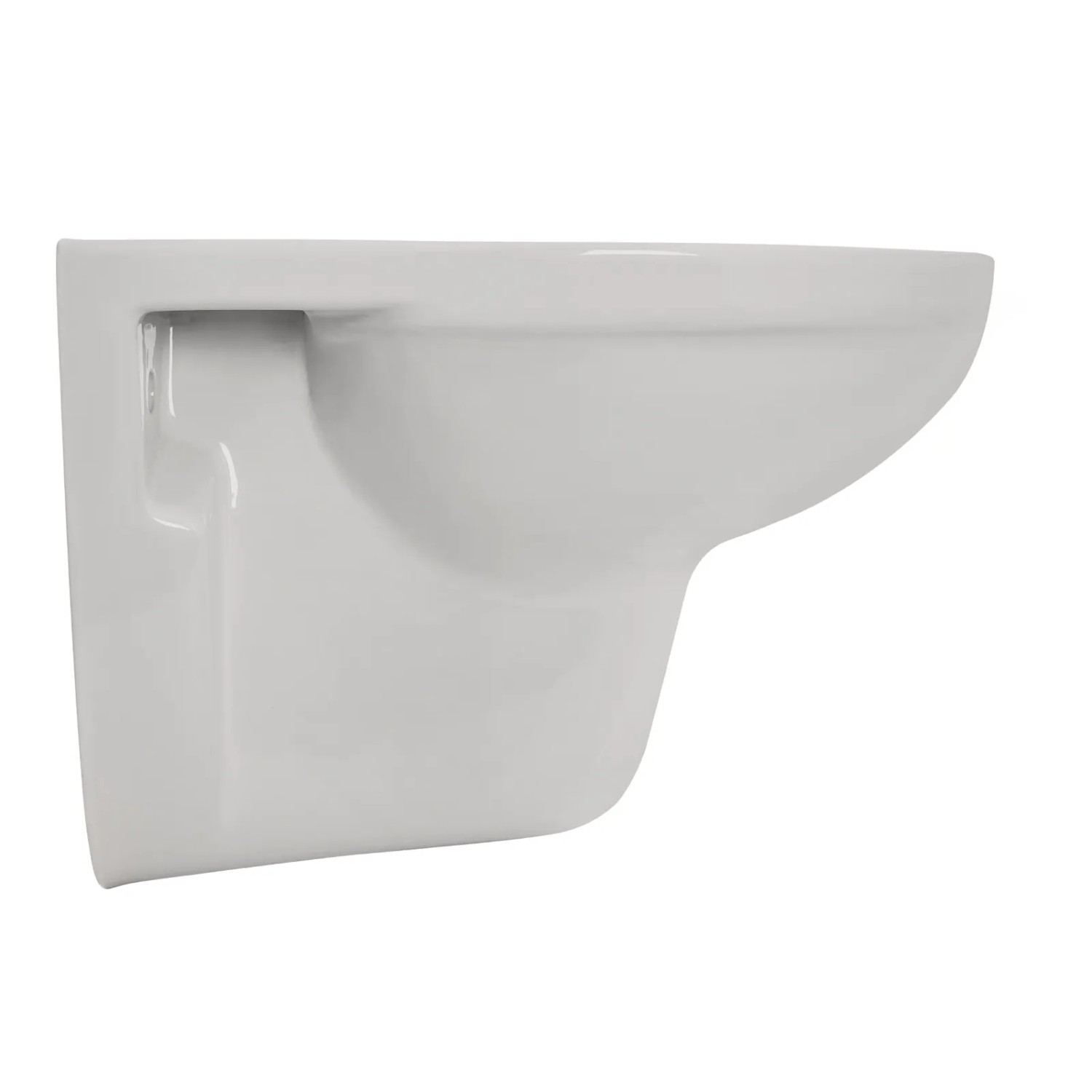 Calmwaters Wand-WC Manhattan-Grau Spülrandlos Tiefspüler Keramik 