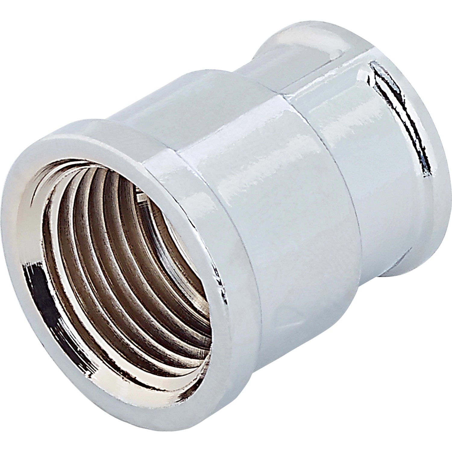 Reduziermuffe Ø 14,9 mm (Rp 3/8) x Ø 18,6 mm (Rp 1/2) Messing